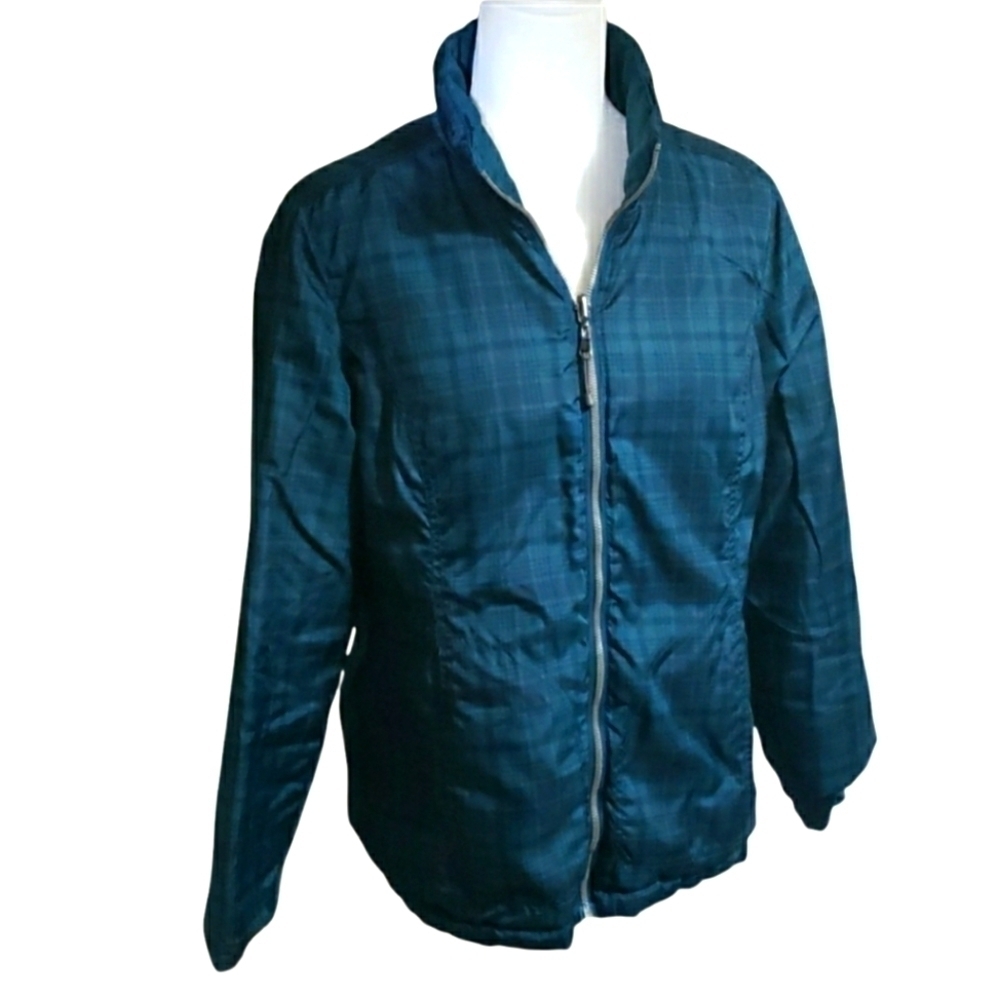 ST. JOHNS BAY Reversible Lightweight Jacket Size M